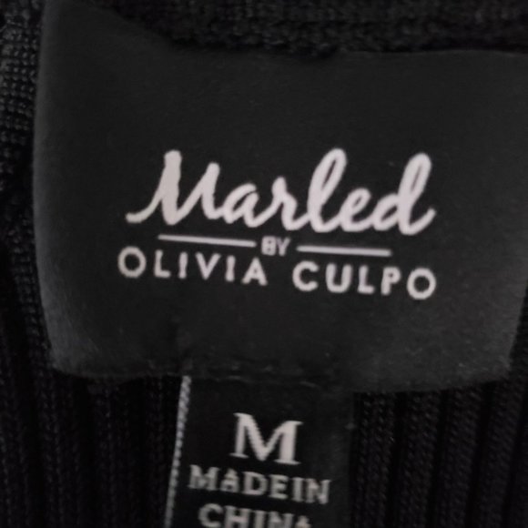 Marled by Olivia Culpo Ribbed Mock-neck - Medium - Picture 9 of 15